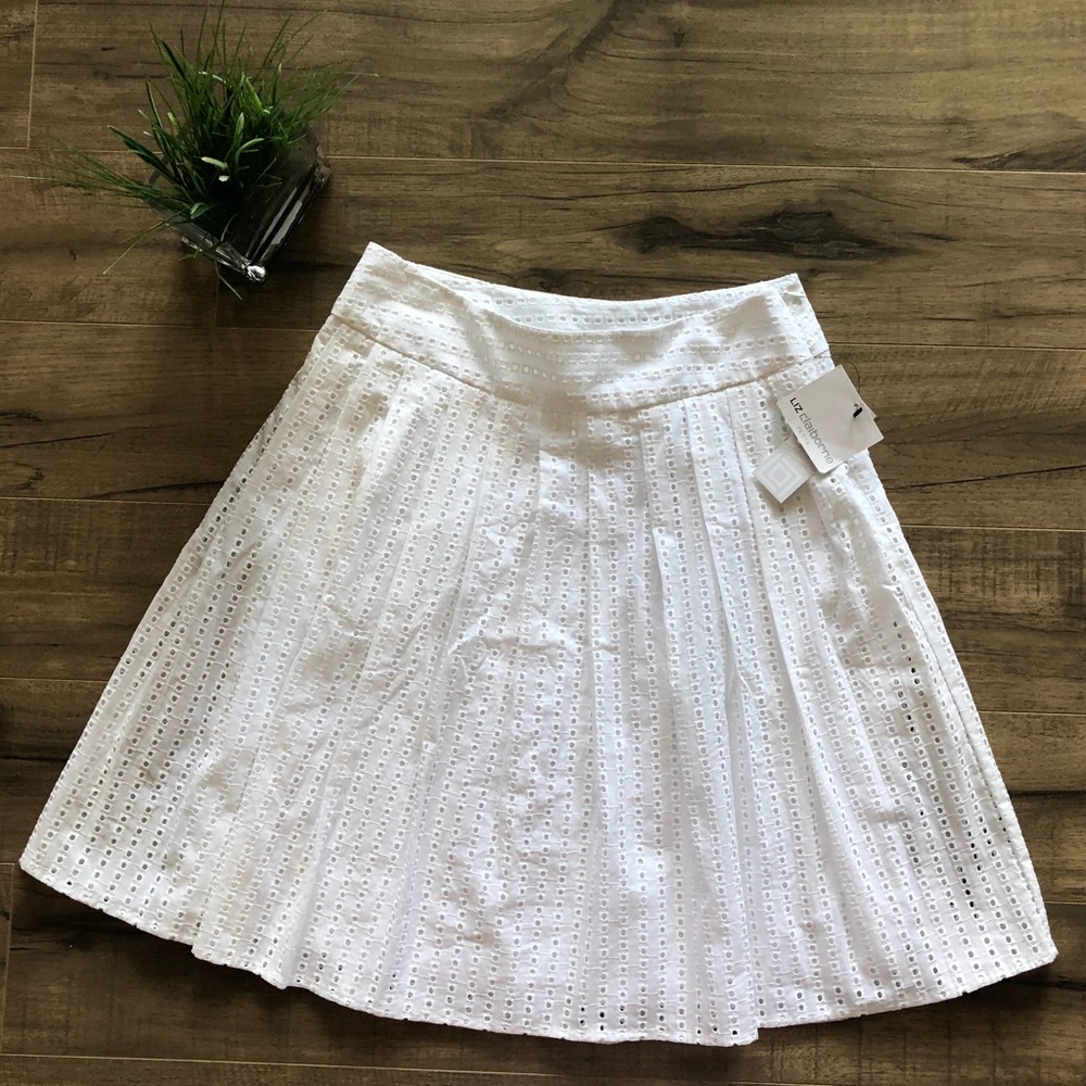 Liz Claiborne white Skirt